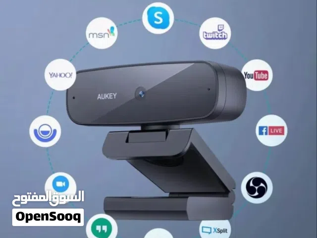 كاميرا ويب كام AUKEY 1080p  Webcam جديده جوده عاليه