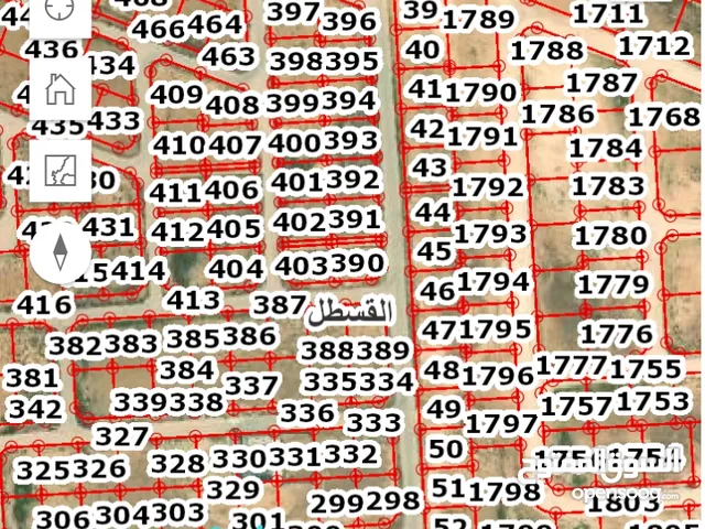 القسطل - حوض عرقوب النعام : 525 م سكن ضمن مشروع بوابة عمان بسعر مغري .
