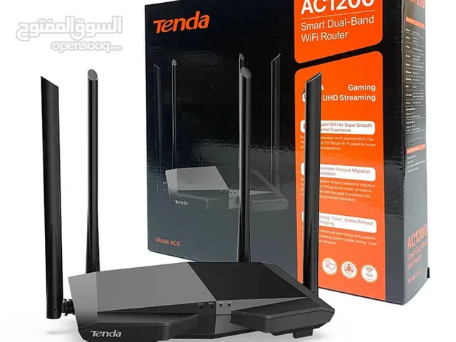 راوتر الانترنت بتقنية الواي فاي من شركة Tenda بسرعة قصوى 1200 ميقا بت في الثانية بسعر حصري ومنافس