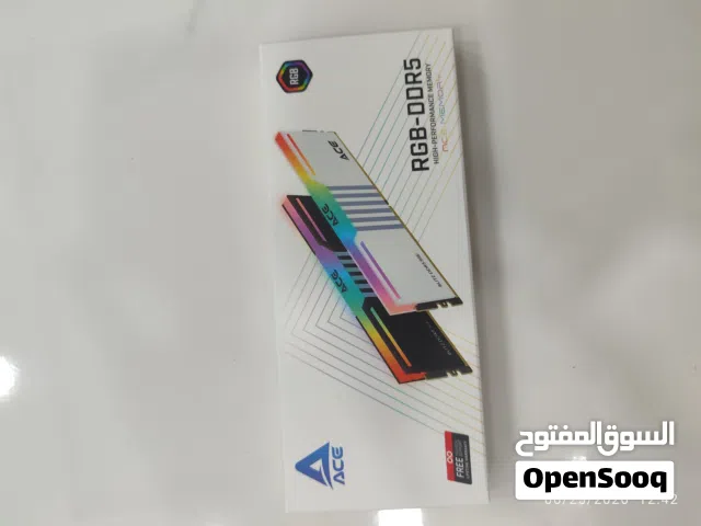 ACE BLITZ RGB 16GB (1x16GB) DDR5 5600MHz RAM – White