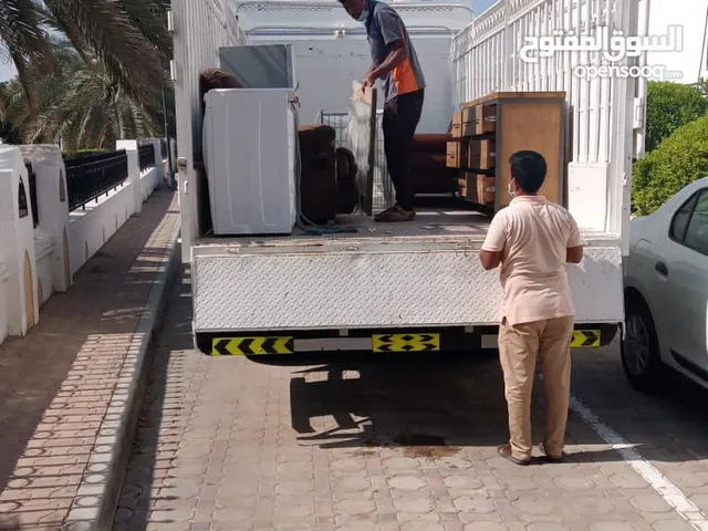 Truck for Rent all Oman 3ton 7 ton 10 ton hiup trailer available