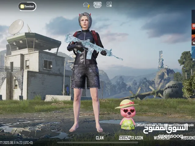 للبيع حساب ببجي نوادر