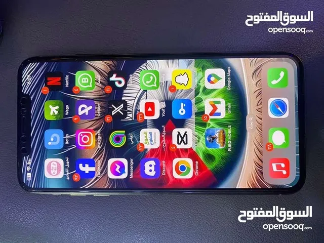 آيفون  XS MAX ما دخل صيانه على الفحص ‏GB256