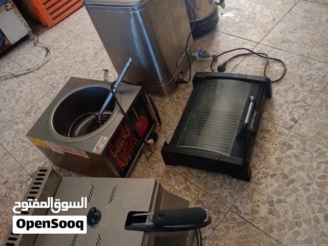 سماور عدد 2قلايت فنكر عدد 2قلايت همبركه كهربائية معصاره فواكه يدويه خلاط فواكه