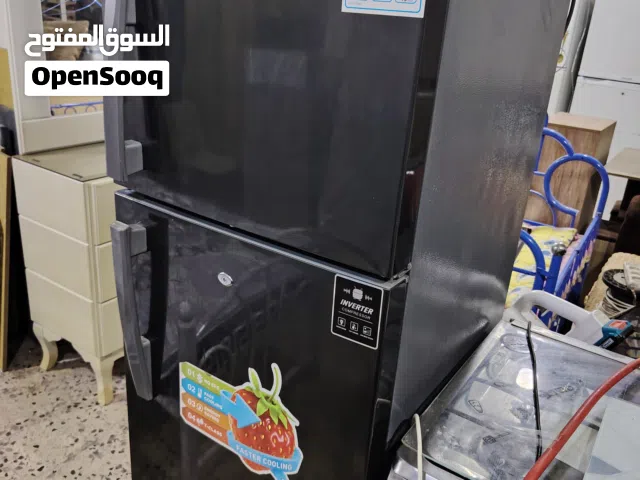 ثلاجه سزلر استعمال شهرين فقط لون سلفر غامق