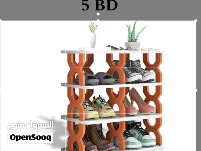 Tidy Up Your Entryway! Four-Layer Shoe Rack (4 طبقات)