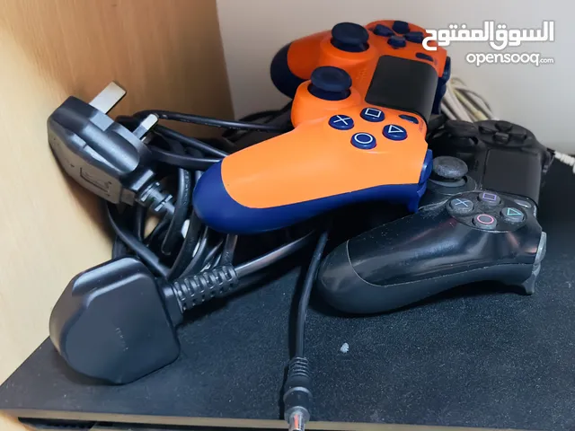 PS4 with 2 controllers.  1TB.