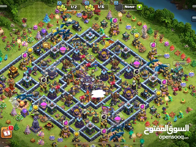 Clash of clans account Town hall 15