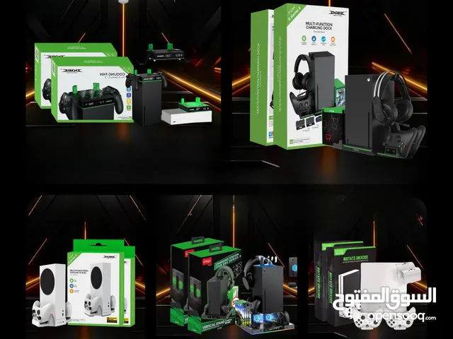 Xbox series x/s & one x/s cooling stand & battery charging قواعد تبريد مع بطاريات شحن اكس بوكس