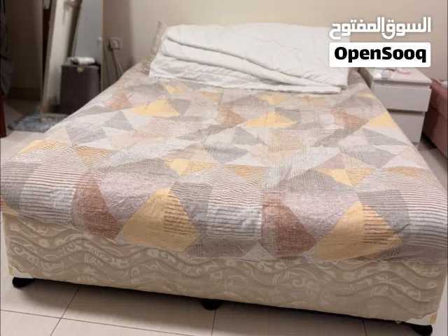 Queen size bed and Three seater sofa