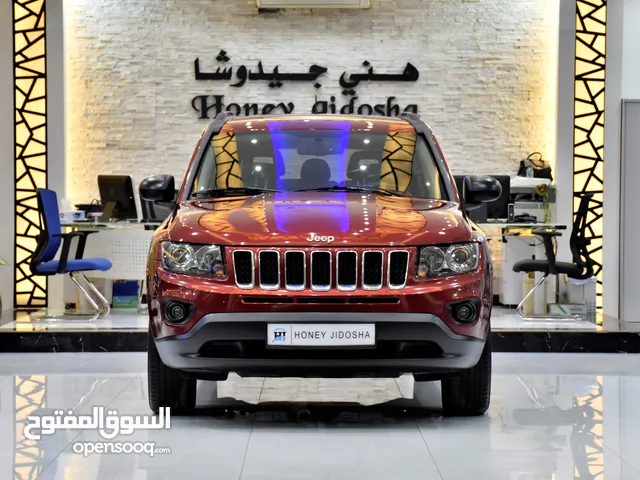 Jeep Compass ( 2016 Model ) in Red Color GCC Specs