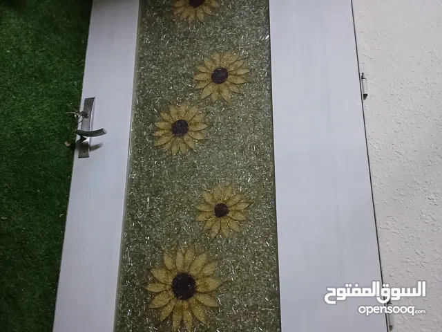 باب المنيوم زجاجي جودة ممتاز مع القفل و فريم