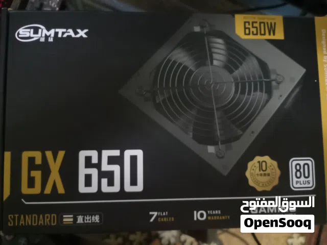 باور سيبلاي 650W GAMING بحاله الوكاله مكفول بسعر حرق
