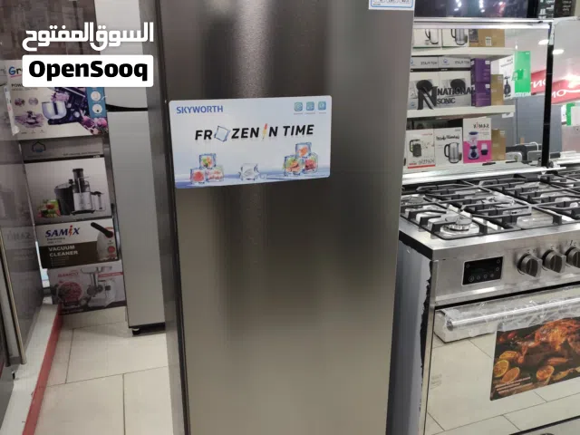 عرض نااار على فريزر سكاي وورث 6 جوارير سلفر ستانلس ستيل 197 لتر توفير A++