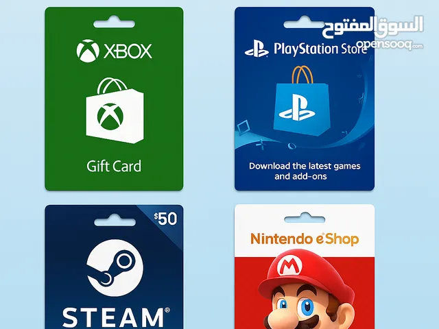 Gift Cards - Others gaming card for Sale in Irbid