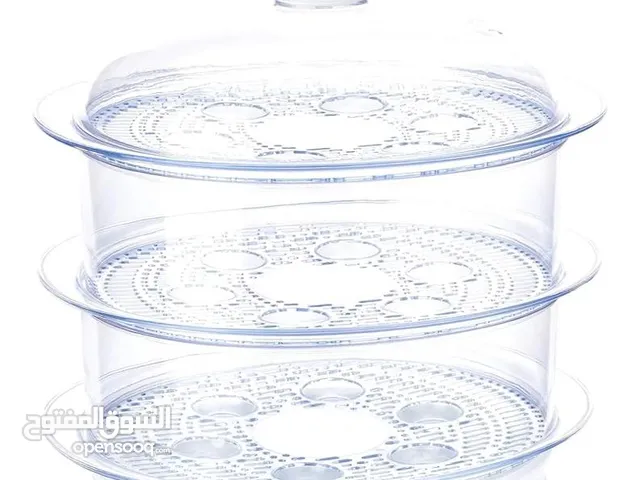 FOOD STEAMER BLACK+ DECKER used for 1 month جهاز بخار لطهي الطعام ذي 3 طبقات من بلاك+ديكر