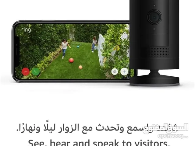 كاميرا رينج بطارية شحن HD Ring Camera Battery لاسلكية اتصال ثنائي،وا فاي,Alexa.جديد