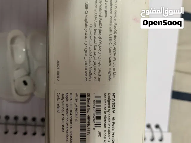 سماعات AirPods Pro 2 (الجيل الثاني) اصليه