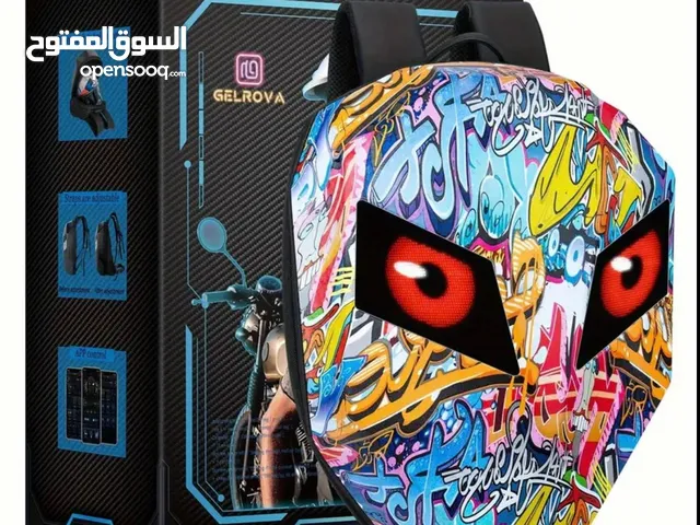 شنطة ظهر لدراجة led