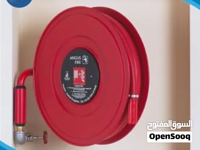 هوز إطفاء مع البكرة