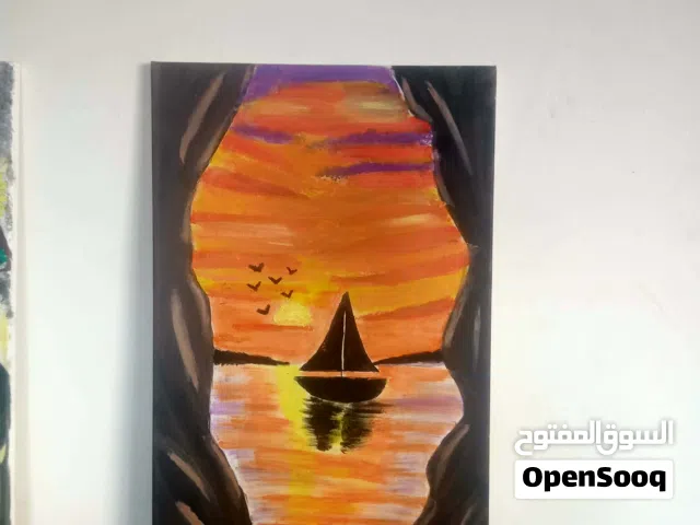 لوحه فنيه شغل يدوي