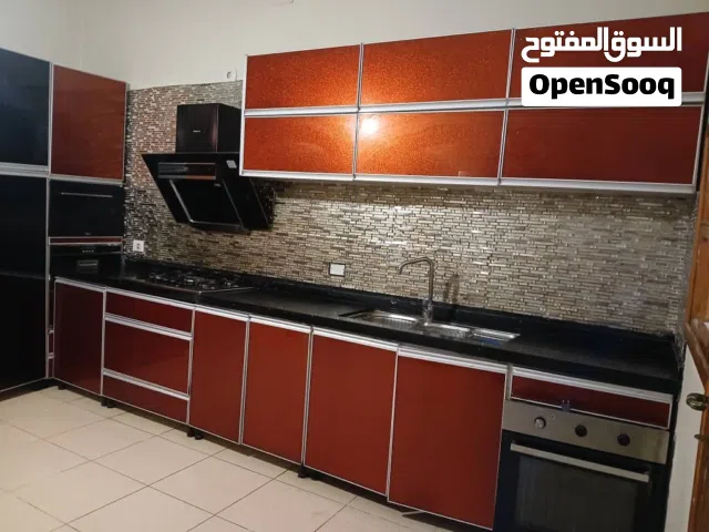 دولاب مطبخ كامل بالرخام خشب هى كلاس