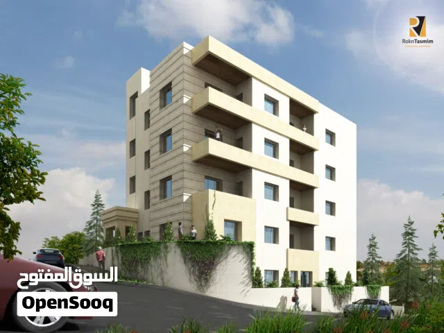 شقق طابقية جديدة على شارعين مميزة وباطلالات مميزة على شارع الاردن للبيع في الجبيهة منطقة المنصور
