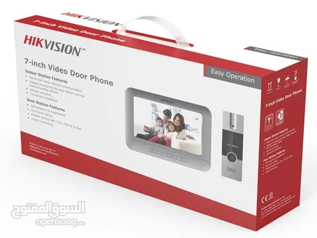 طقم إنتركم تناظري Hikvision DS-KIS202T وDS-KIS203T – أمان متقدم بأسعار تبدأ من 56.99 دينار فقط!