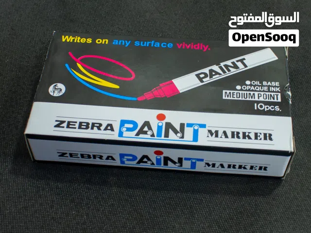 ZEBRA Paint Marker – Industrial Permanent Marker for Metal & Steel  قلم تحديد صناعي
