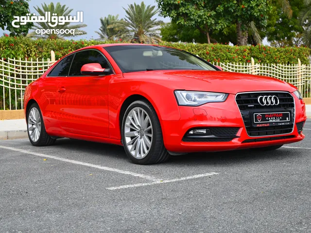 0% DP - AGENCY MAINTAINED - AUDI A5 COUPE 2016 - MINT CONDITION - GCC SPECS