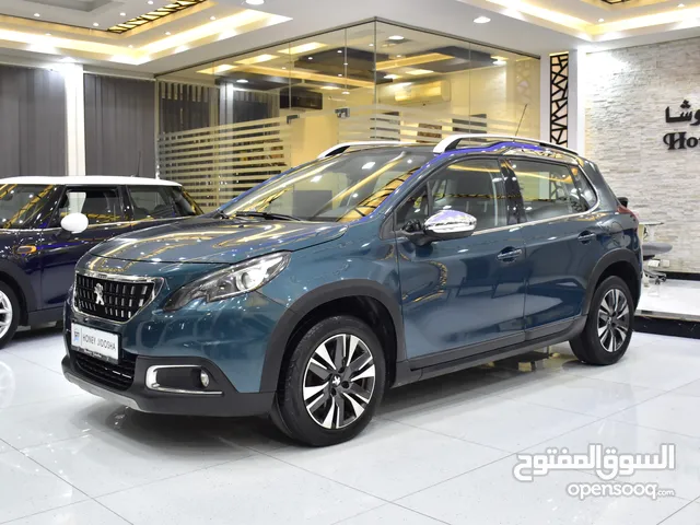 Peugeot 2008 ( 2018 Model ) in Blue Color GCC Specs