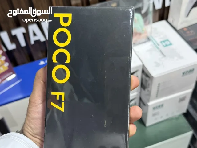 بوكو F7 , ذاكرة 512GB رام 12 جديد ضمان لمدة سنة