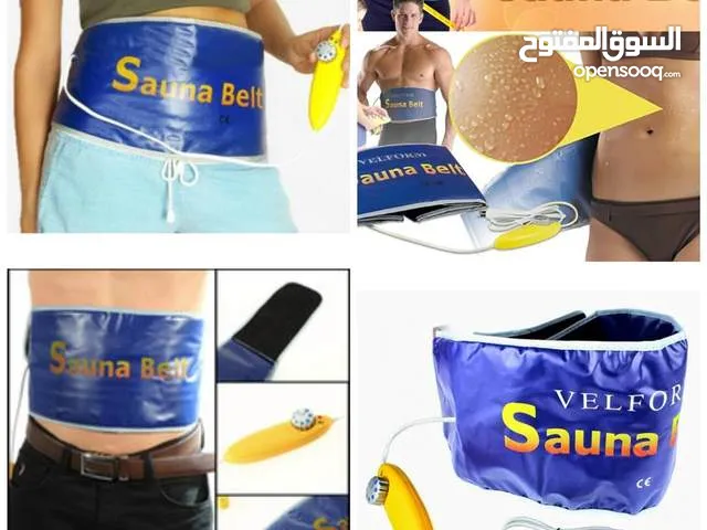 جهاز ساونا بيلت يعمل بالكهرباء للتخلص من السيلوليت والدهون المتراكمة في منطقة الخصر .حزام SAUNA BELT