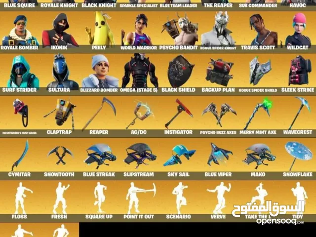 حساب فورت نادر يربط سوني وجميع والمنصات وهذا اقوى حساب موجود بلمتجر غير قابل للتابدل