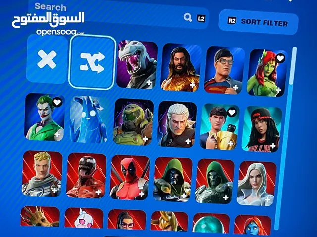 Fortnite Accounts and Characters for Sale in Sharjah