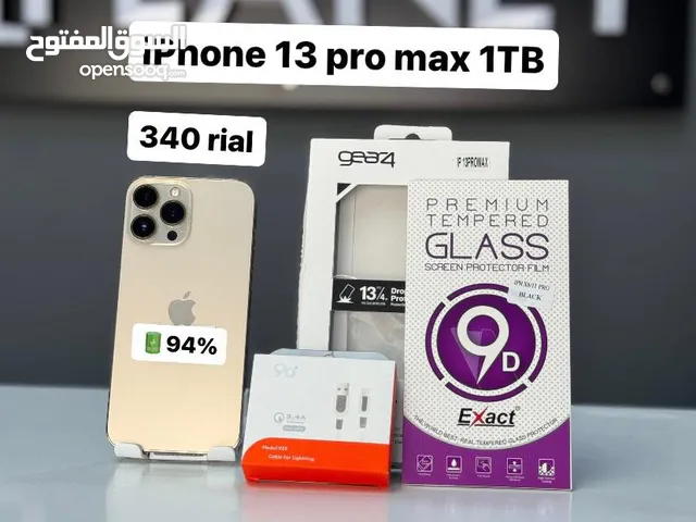 iPhone 13 Pro Max -1 TB - Excellent phone - with cover cable and screen protector -94% BH