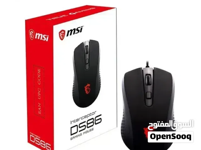ماوس ام اس اي سلكي اصلي MSI INTERCEPTOR DS86 USB WIRED MOUSE