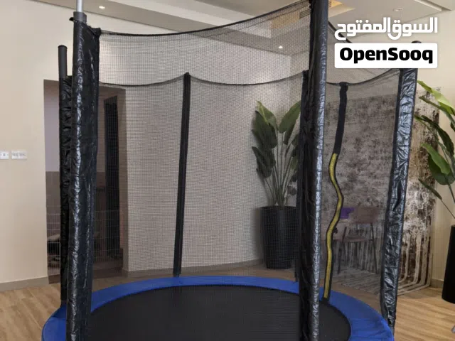 ترامبولين كبيرة مترين عرض ارتفاع متر و80