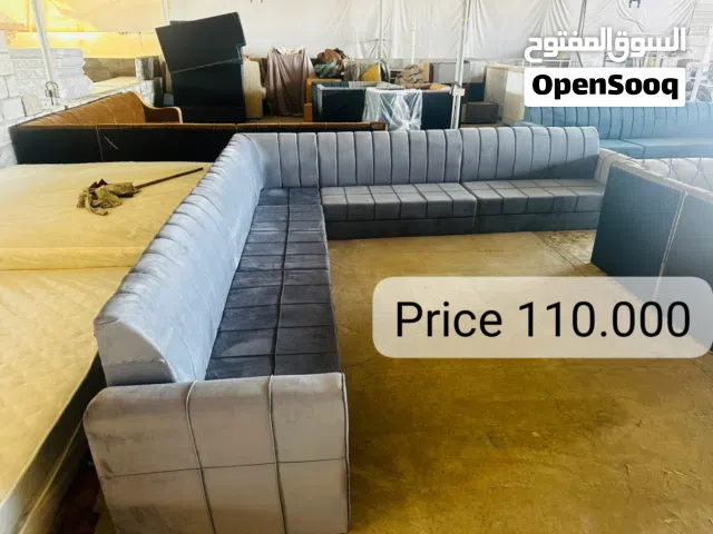 BRAND NEW SOFA L SHAPE 7 MTR أريكة جديدة تمامًا على شكل حرف L، طولها 7 أمتار