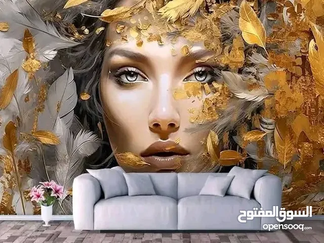 ميزي وافخم التصاميم من ورق الحائــــــــــــط ثلاثي الأبعاد متوفر شحن لكل الولايات