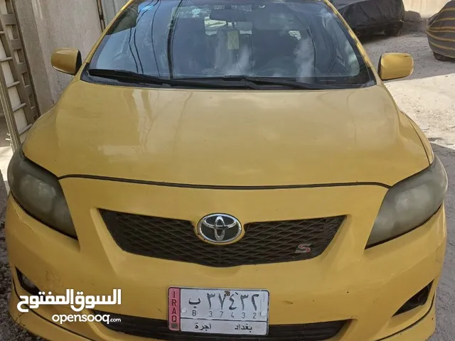 تويوتا كورلا رياضي 2010 وارد امريكي 95 ورقه وبيها مجال