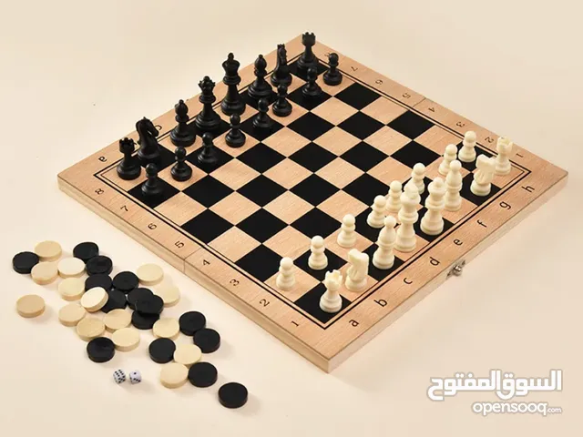 Jeu D'Échecs Avec Dames Et Backgammon