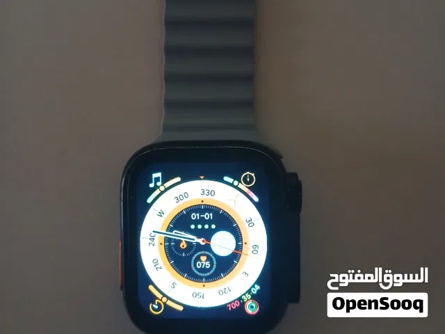 سلام عليكم . ساعه 8 الترا استعمال نضيف تجيك بي باكو بتعها وبي 3 جلدات ساعه الاقوه الا بالله