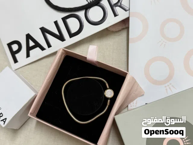 Rose gold pandora bracelet  الاصلية !