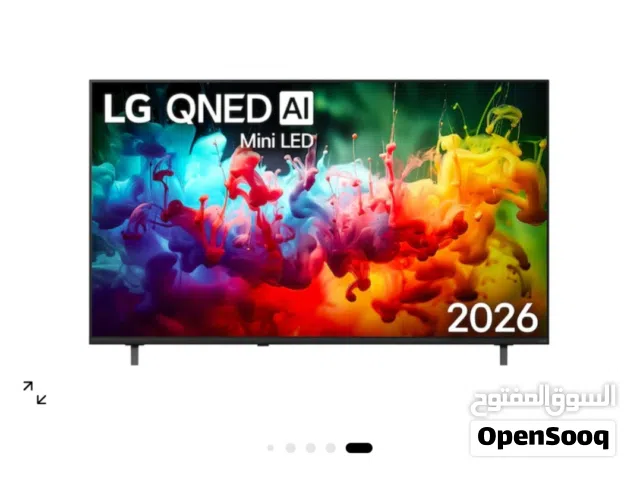 شاشة LG QNED 65 بوصة ذكية (جديدة كرتون مقفل) موديل 2026