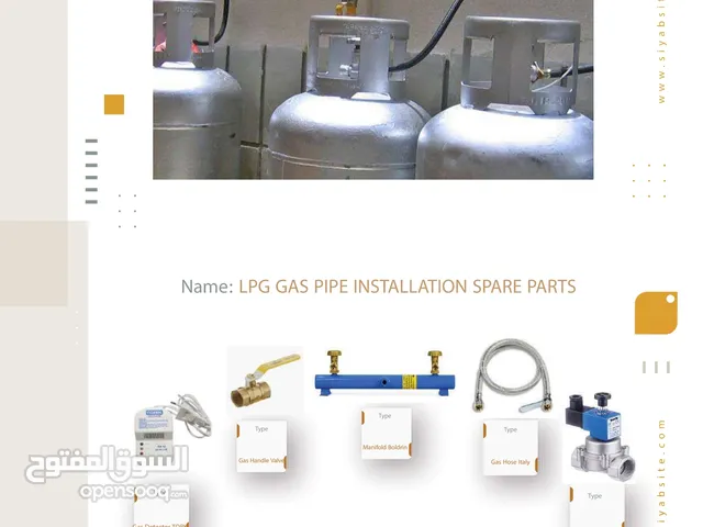 LPG Gas Pipe Installation