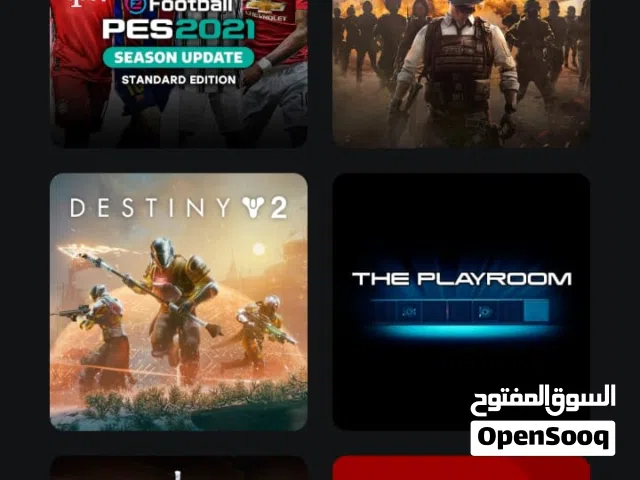 ألعاب بلايستيشن 4و5للبيع