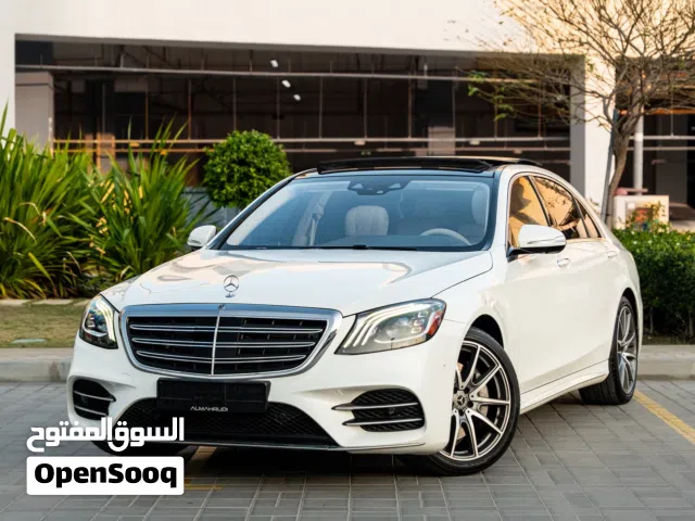مرسيدس S450 ارقام خاصة للايجار