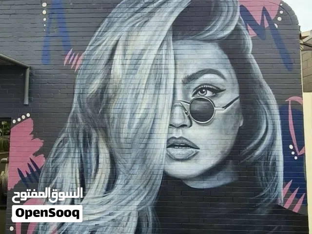 رسام جداريات - لوحات فنيه