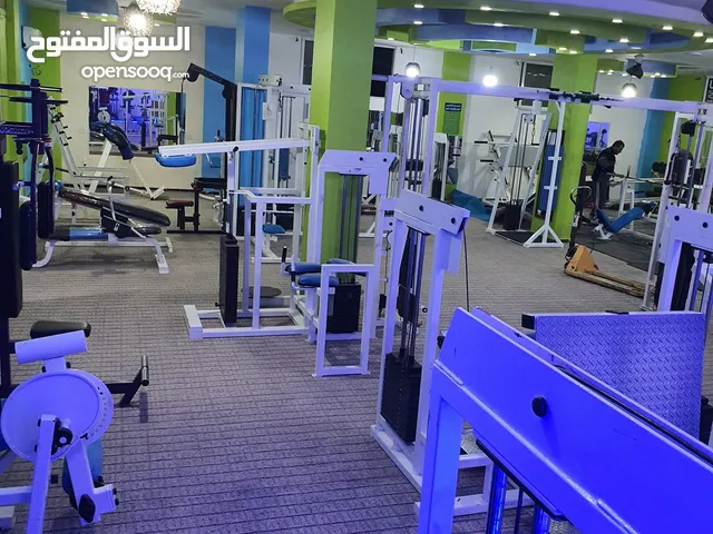 جم مركز ليافة بدنية وبناء اجسام البيع بسعر مغري جدا ومشروع استثماري رائع لعدم التفرغ